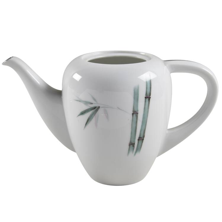 Bamboo Green Teapot No Lid