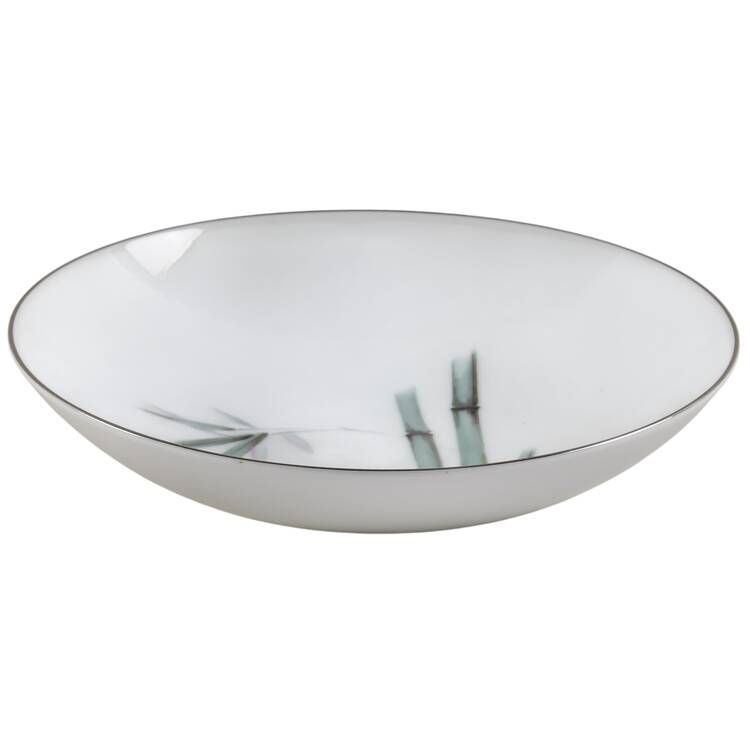 Bamboo Green Coupe Soup Bowl by Sango