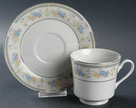 Barclay Footed Cup & Saucer Set