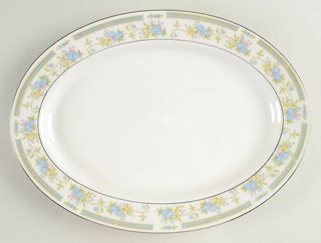 Barclay 12" Oval Serving Platter by Sango