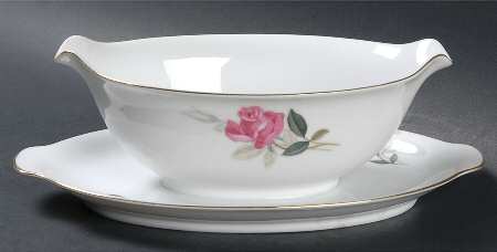 Bara Gravy Boat with Attached Underplate