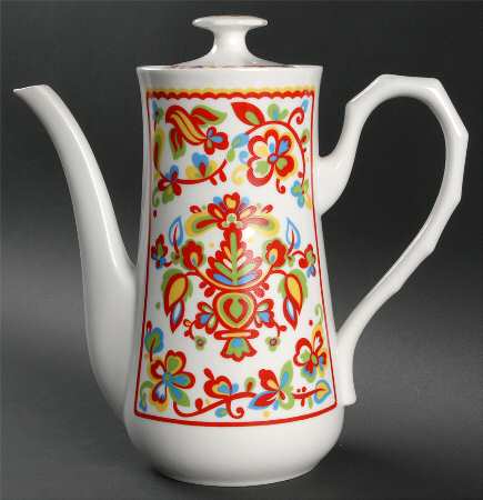 Basque Coffee Pot & Lid