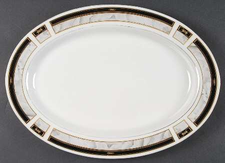 Bellvue 14" Oval Serving Platter