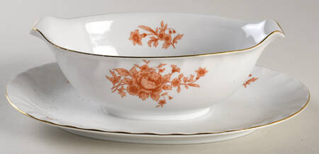 Benham Gravy Boat with Attached Underplate