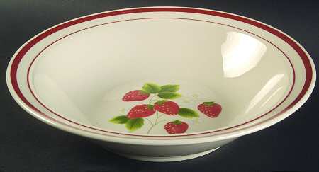 Berries 9" Round Vegetable Bowl