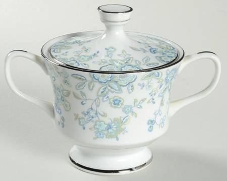 Blue Belle Sugar Bowl & Lid