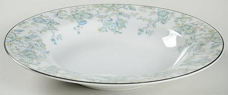 Blue Belle Rim Soup Bowl