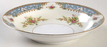 Blue Dawn Rim Soup Bowl