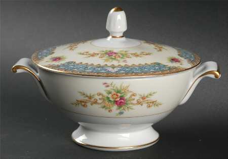 Blue Dawn Sugar Bowl & Lid