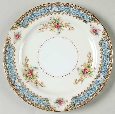 Blue Dawn Bread & Butter Plate