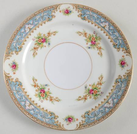 Blue Dawn Salad Plate