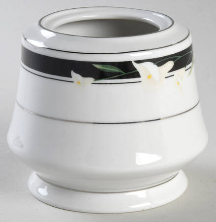 Black Fantasy Sugar Bowl No Lid