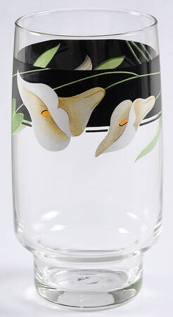 Black Fantasy Glassware Short Tumbler