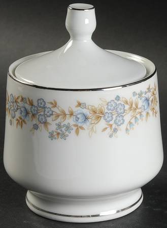 Blue Heaven Sugar Bowl & Lid