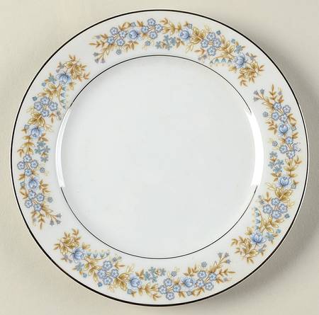 Blue Heaven Salad Plate