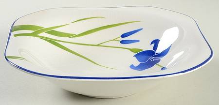 Blue Iris Coupe Soup Bowl