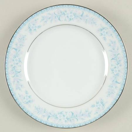 Blue Lace Salad Plate