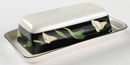 Black Lilies (Quadrille) 1/4 Lb Covered Butter
