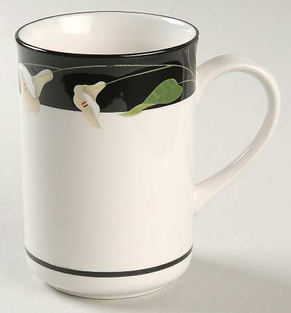Black Lilies (Buffet) Mug