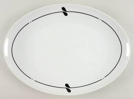 Black Magic (No Trim) 14" Oval Serving Platter