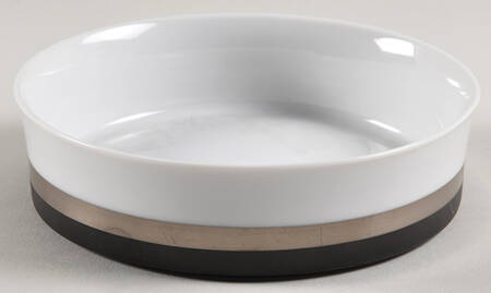 Black Satin Fruit/Dessert (Sauce) Bowl