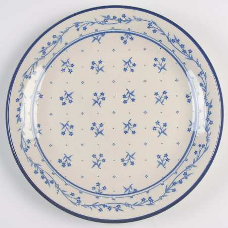 Bouquet Blue 12" Chop Plate (Round Platter)