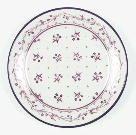 Bouquet Brown Salad Plate