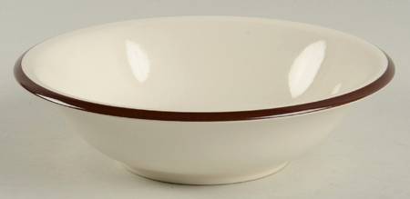 Bouquet Brown Coupe Cereal Bowl