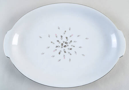 Boutonniere 16" Oval Serving Platter