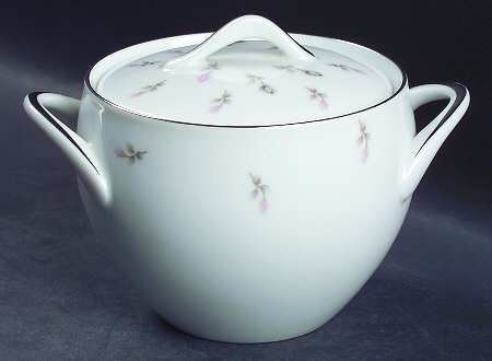 Boutonniere Sugar Bowl & Lid