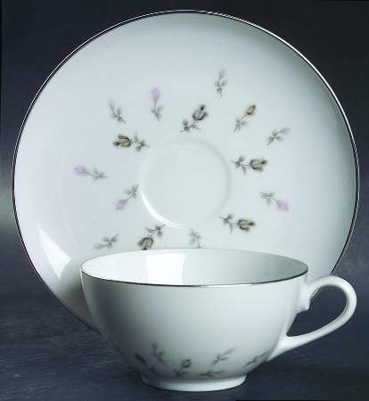 Boutonniere Flat Cup & Saucer Set