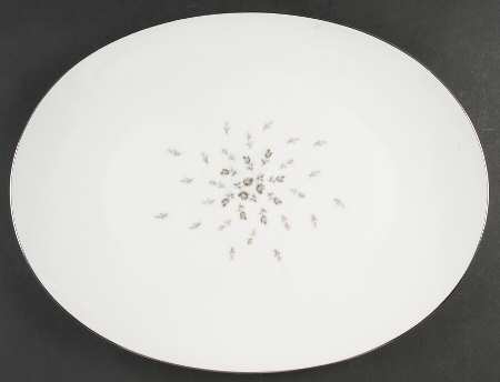 Boutonniere 16" Oval Serving Platter