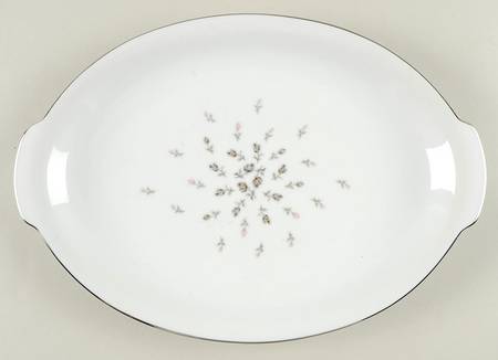 Boutonniere 14" Oval Serving Platter