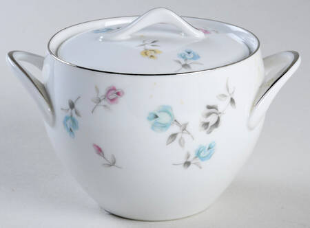 Bouquet Sugar Bowl & Lid