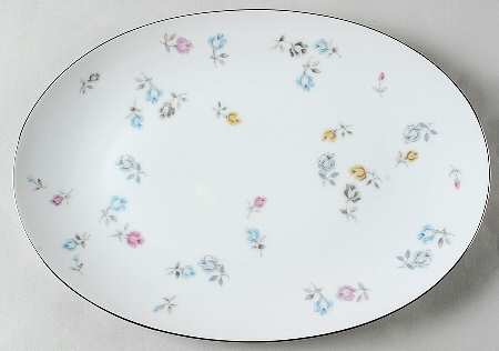 Bouquet 12" Oval Serving Platter