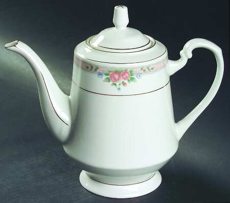 Bouquet Coffee Pot & Lid
