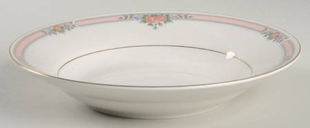 Bouquet Rim Soup Bowl