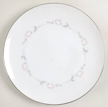 Bridal Rose Salad Plate