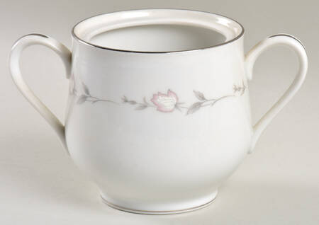 Bridal Rose Sugar Bowl No Lid
