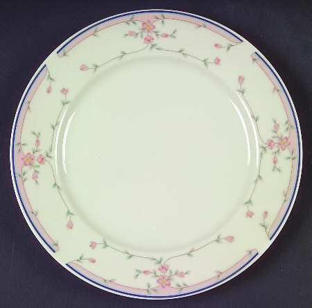 Bridal Rose Salad Plate