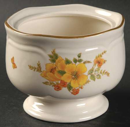Butterfly II Sugar Bowl No Lid