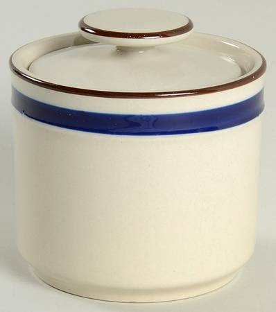 Catalina Blue Sugar Bowl & Lid