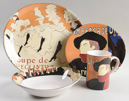 Cabaret 4 Piece Place Setting by Sango