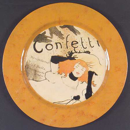 Cabaret Plastic Serving Tray 13"