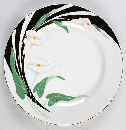 Calla Lilies 12" Chop Plate (Round Platter)