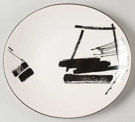 Calligraphy II Salad Plate