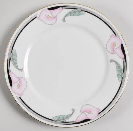 Calla Lily Pink Salad Plate
