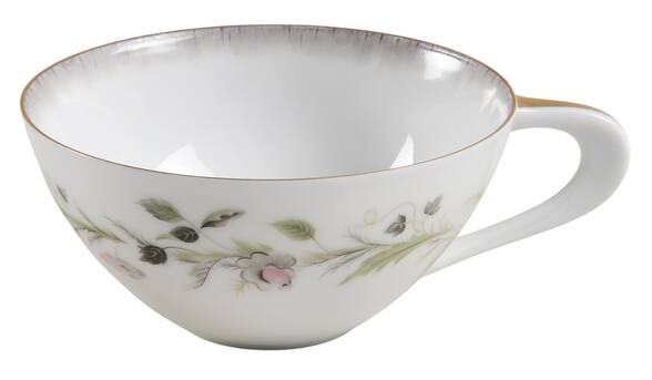 Canterbury (Gold Trim) Flat Cup