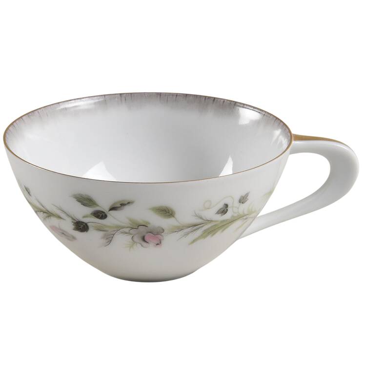 Canterbury (Gold Trim) Flat Cup