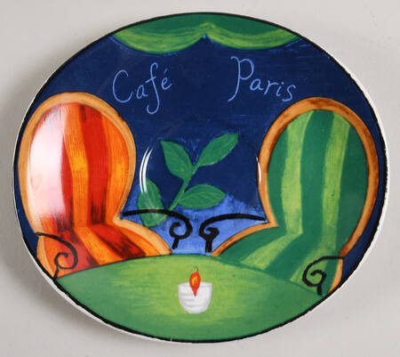 Cafe Paris Saucer for Flat Cup